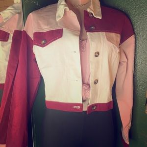 SHEIN Crop Fashion Jacket